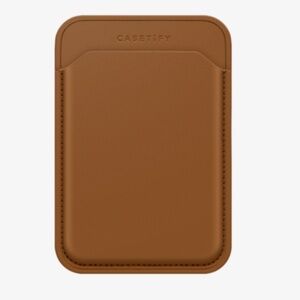 casetify - Snappy BioVeg Wallet MagSafe Compatible - tan